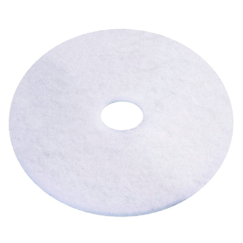PAD kruhový strojný 19" (485 mm) biele 5ks
