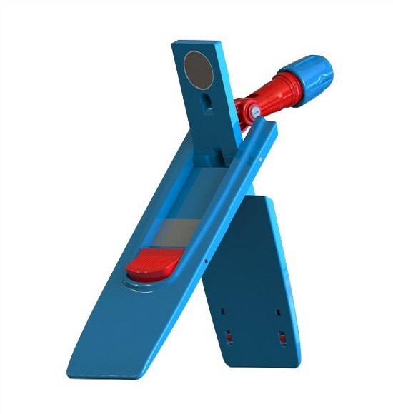 Vreckový držiak na mop MAGNET 50 cm