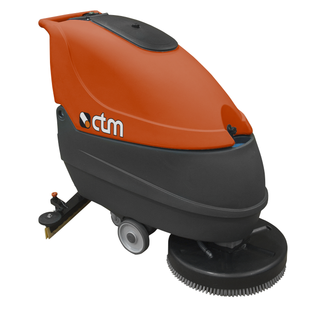 Podlahový umývací stroj CTM SWIFT 50BT vrátane batérií a nabíjačky
