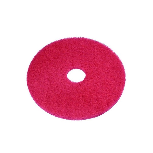 PAD kruhový strojný 13" (330 mm) červené 5ks