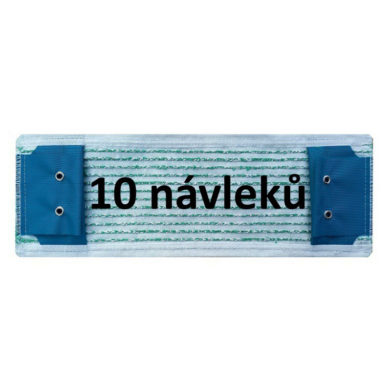 Mop zostava FLIPPER UNI 40 cm MICRO TUFT 10 Ks