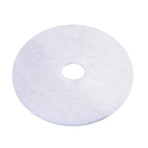 PAD kruhový strojný  17" (432 mm) biele 5ks
