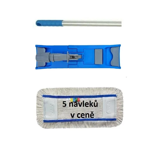 Mop zostava s 5 návlekmi FLIPPER UNI 40 cm TUFT